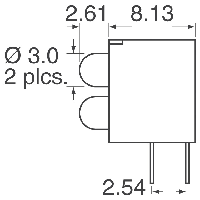 553-0111 Visual Communications Company - VCC  LED - Circuit imprimé Indicateurs Réseaux Barres lumineuses Graphiques à barres